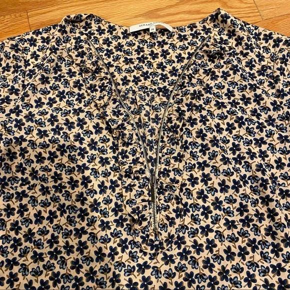 Gerard Darel 3/4 sleeve blouse - Picture 3 of 9